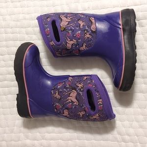 Bogs winter/rain boot unicorn size 11🦄🦄